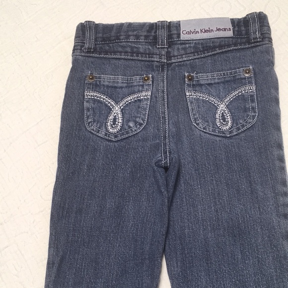 18m ((5/$20) Calvin Klein Straight Leg Stretch Jeans - Picture 14 of 16